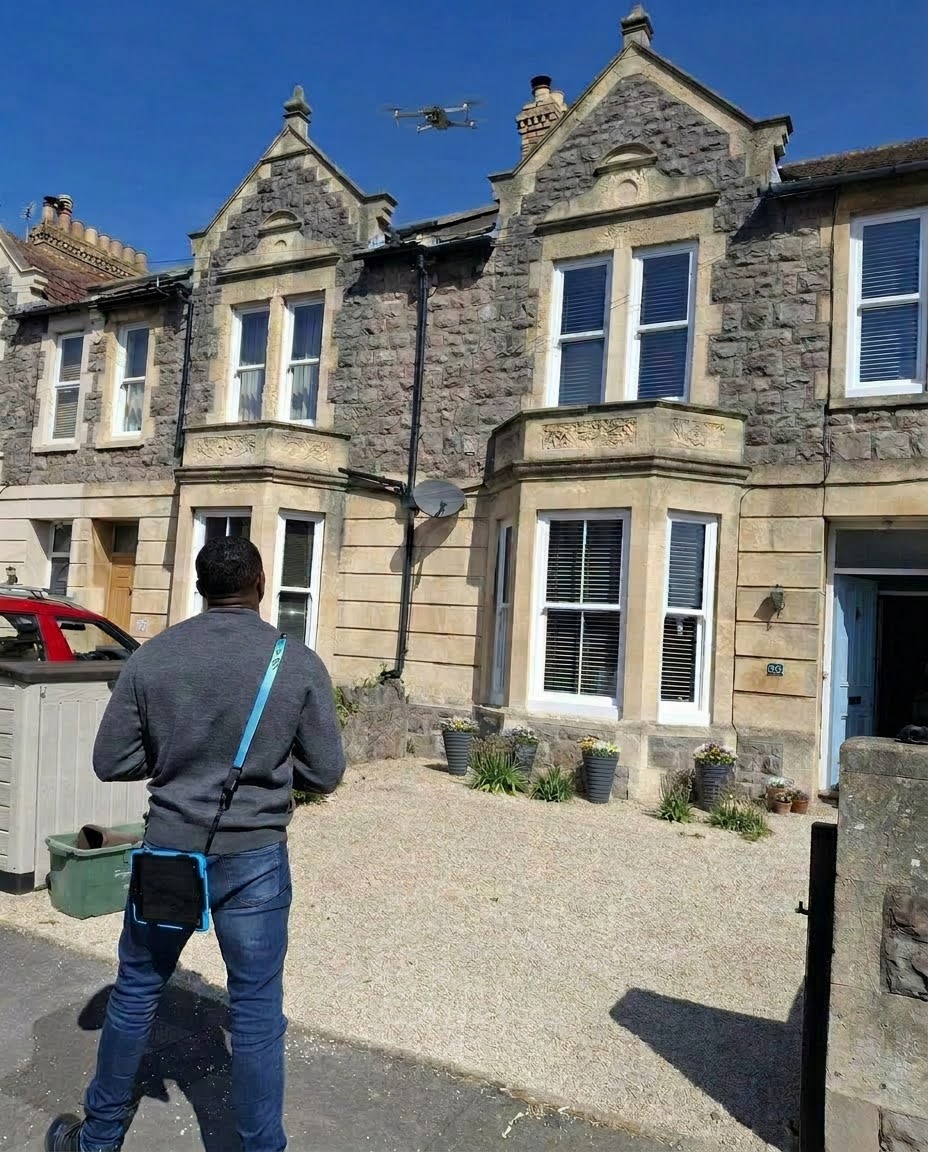 Drone roof survey