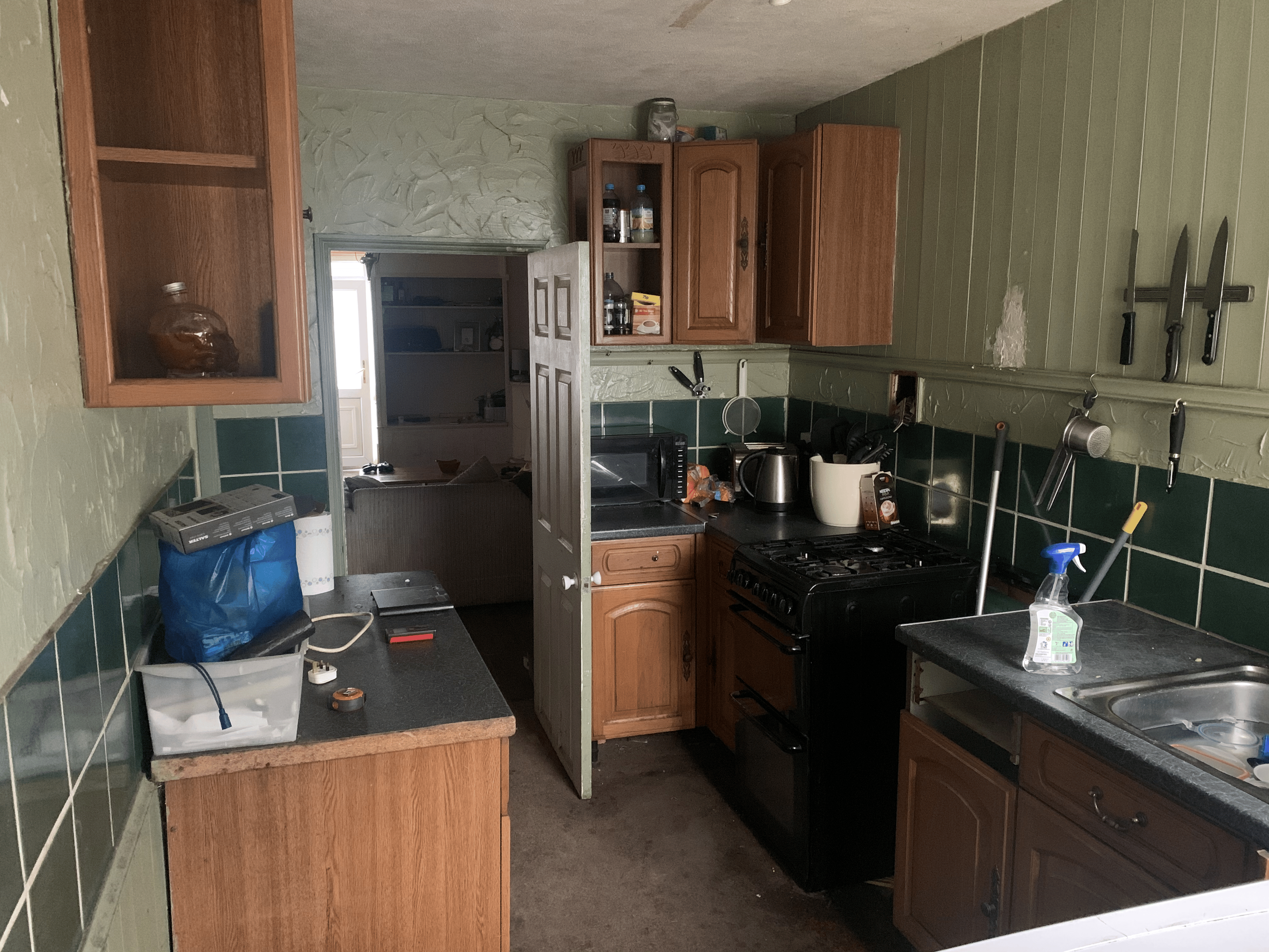 Kitchen before